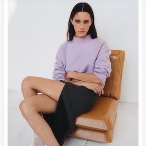 (NEW) Zara Lilac Knit Sweater 💜